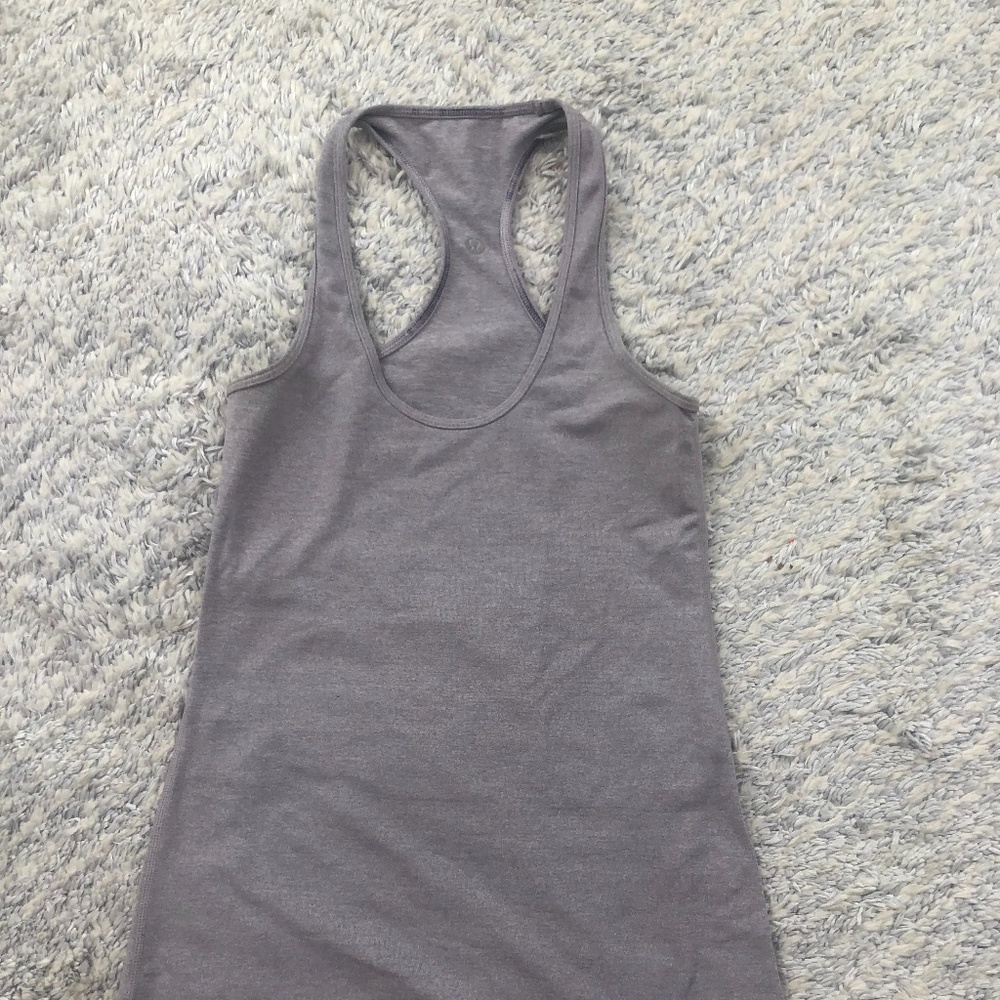 Lululemon Purple Racerback Tank Top
